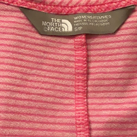 The North Face Pink Striped Shorts Romper - Picture 5 of 10